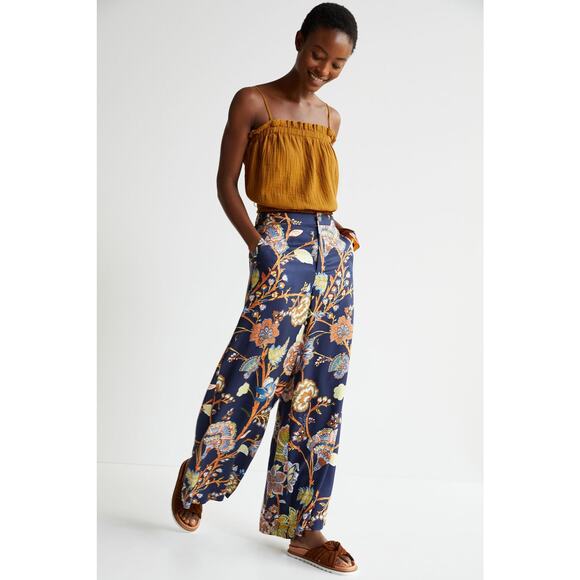 Anthropologie Pants - Anthropologie x Maeve Sunshine Wide-Leg Pants Size 8 NWT